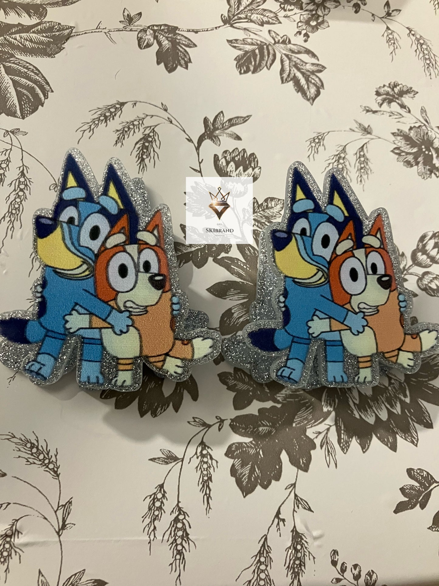 Bluey Character Clips 2pc Set