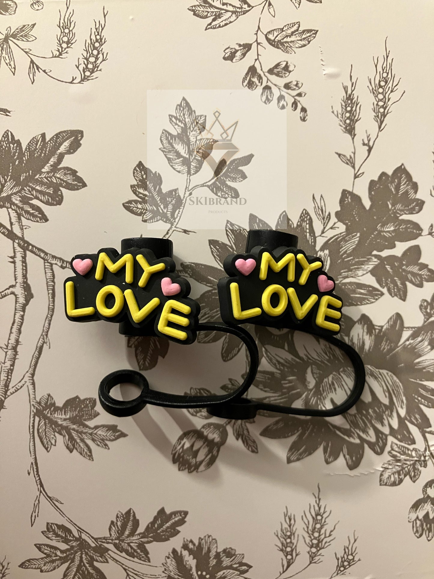 My Love Straw Topper