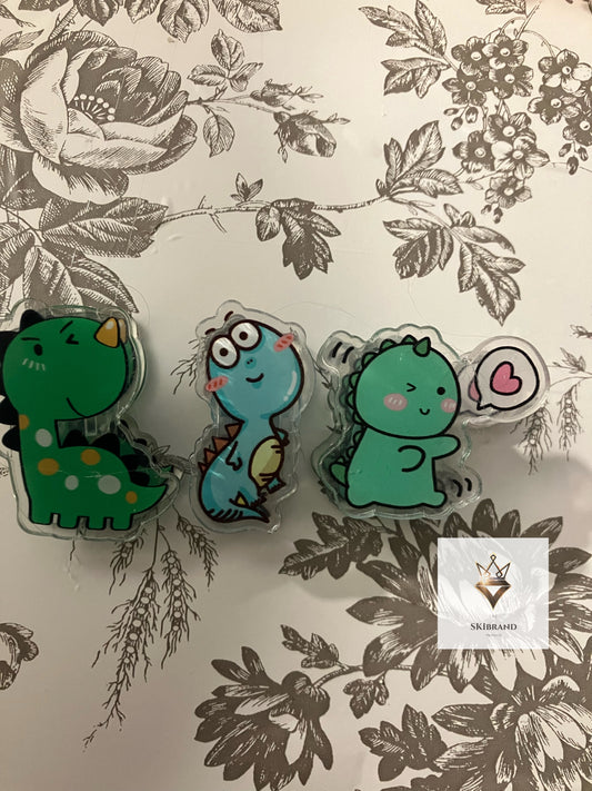 With Love Dino 3pc Clip Set