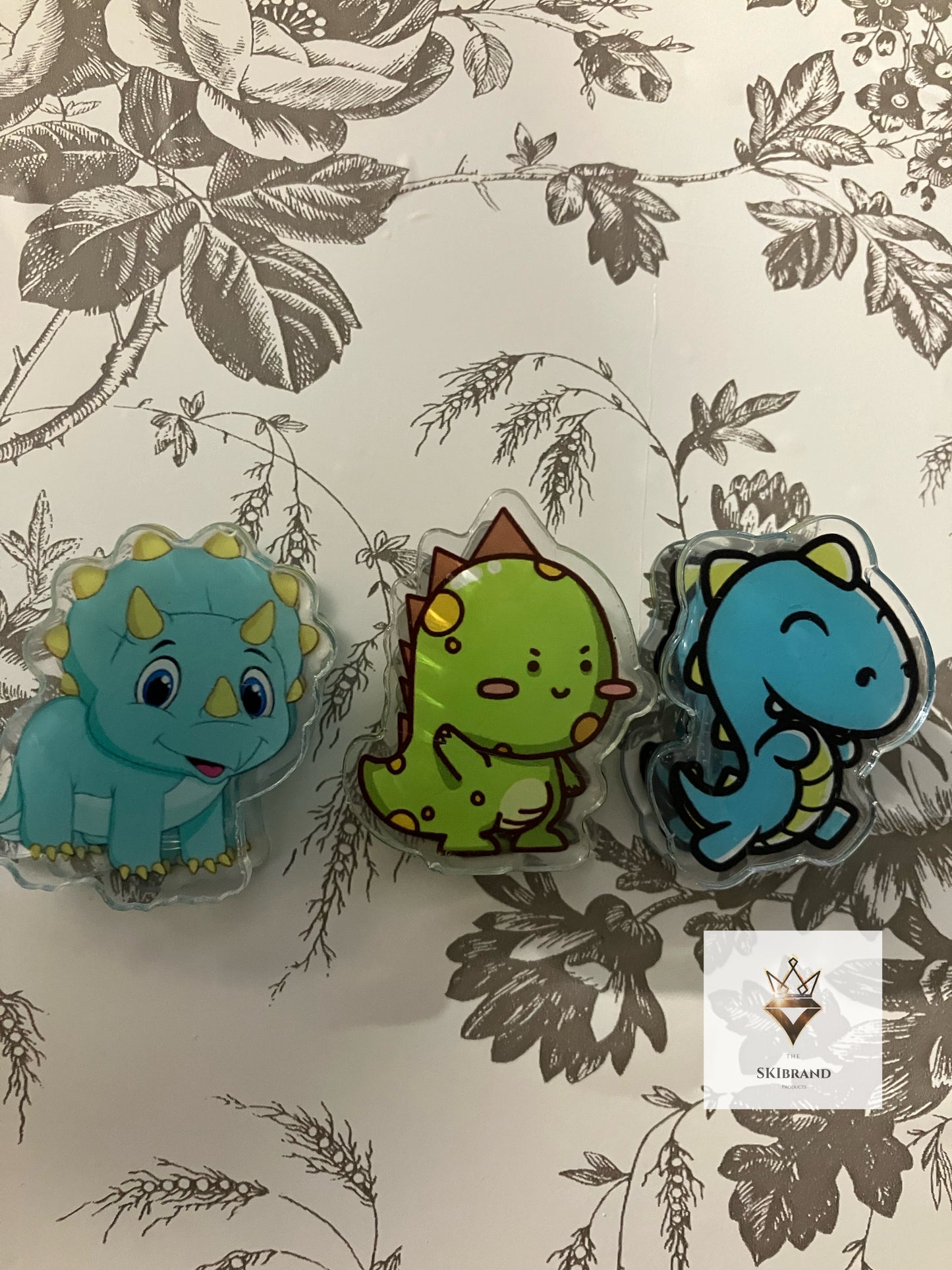 Rhino & Friends 3pc Clip Set